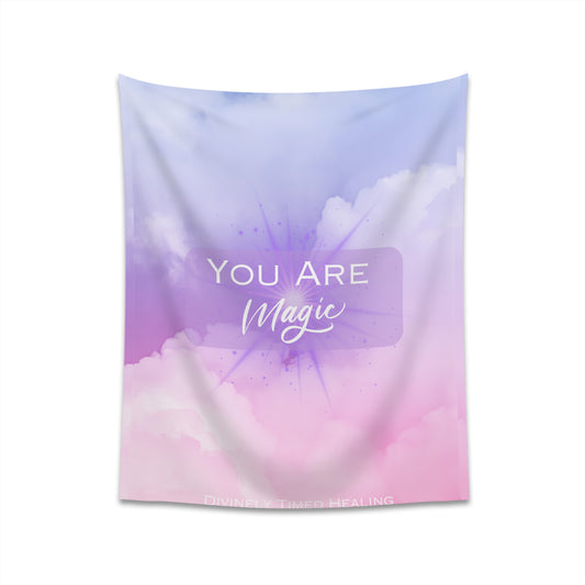 "You Are Magic" Printed Wall Tapestry