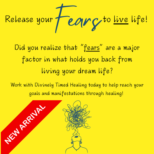 "Release Your Fears" Healing